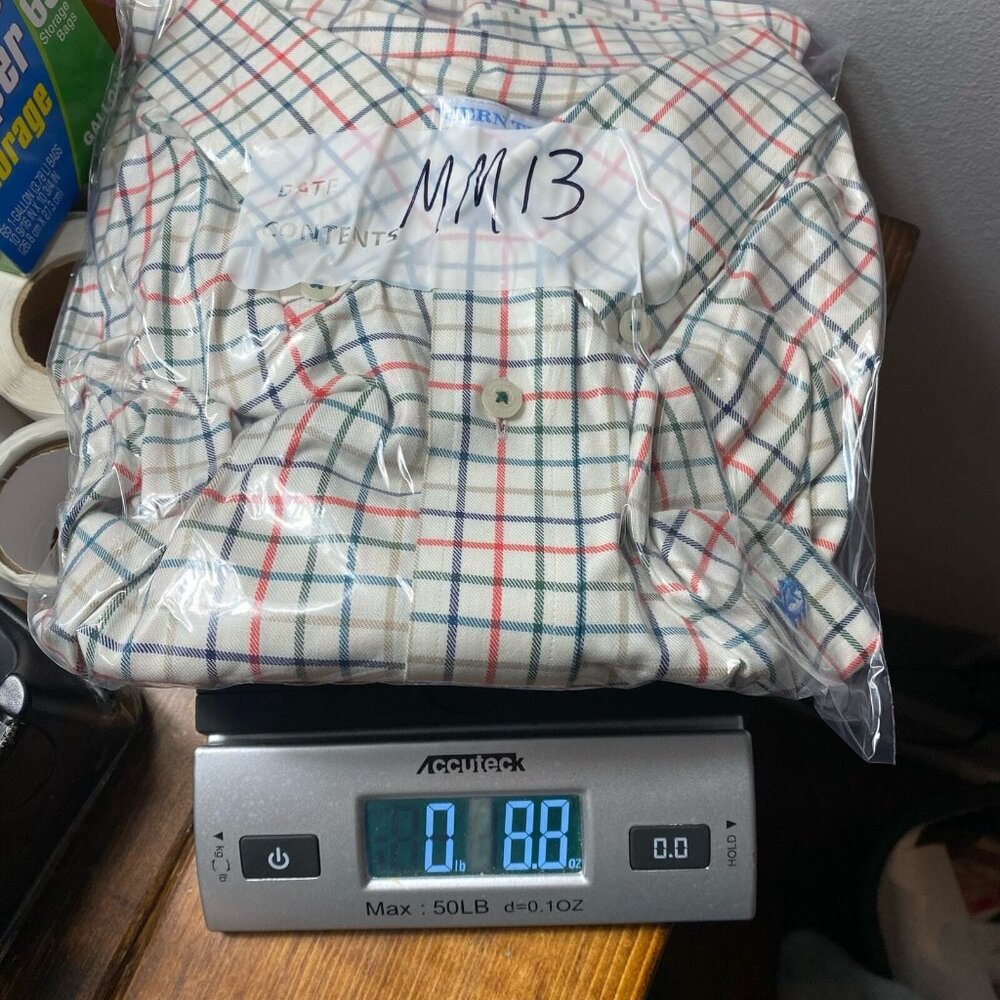 Southern Tide Button Down Shirt Men's Size XXL Long Sleeve Classic Fit Plaid - Picture 9 of 9